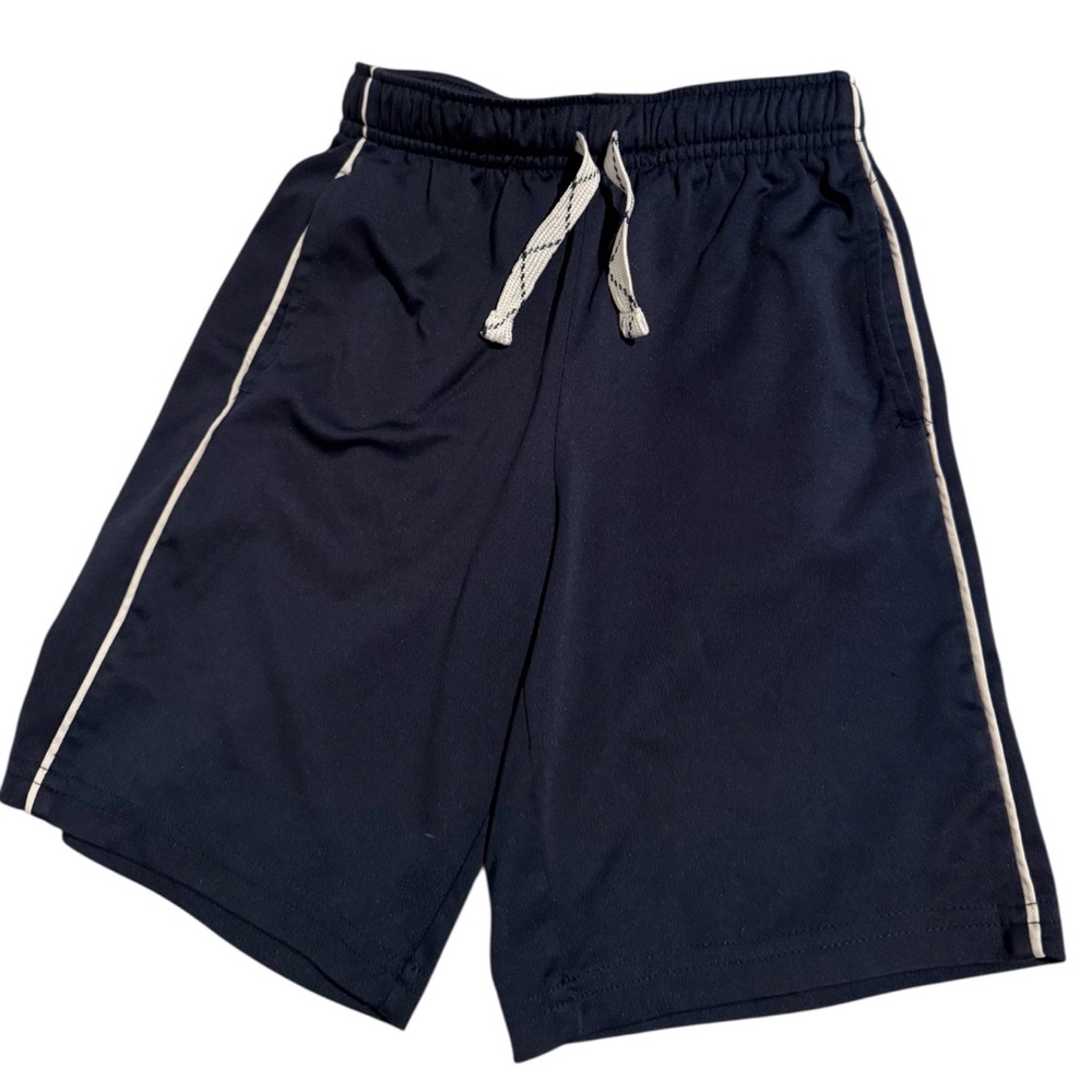 Jumping Beans Navy Athletic Shorts with White Trim •Size 6• Preloved